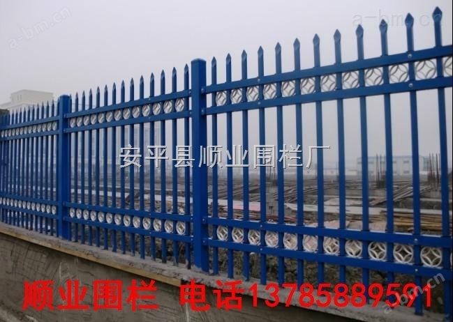 铁艺围墙护栏、锌钢围墙护栏、防锈组装护栏