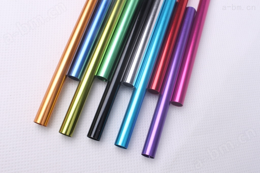6063彩色氧化铝管，铝管阳极氧化，切割，江阴鼎杰供应彩色铝型材