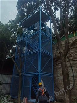施工安全梯笼 组合式梯笼建筑梯笼